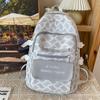 Children's Primary School Students Girls Color Blocking Backpack Middle School Students Junior High School Students Backpack