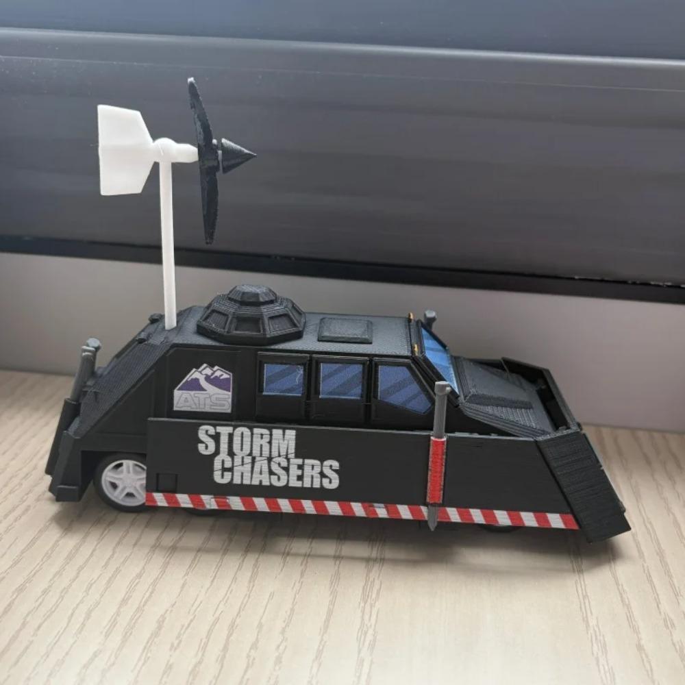 3D Printed Tiv2 Deployable Tornado Intercept Vehicle 2 Static Scale Display Model Collectible Desk Decor Gift For Science Fans