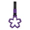 Cherry Blossom Warning Hanging Ring Silver/Black Strap Car Crash Warning Strap  Auto Decoration
