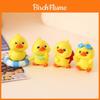 Pvc Mini Yellow Duck Collectible Toy For Kids Creative Diy Scene Decoration
