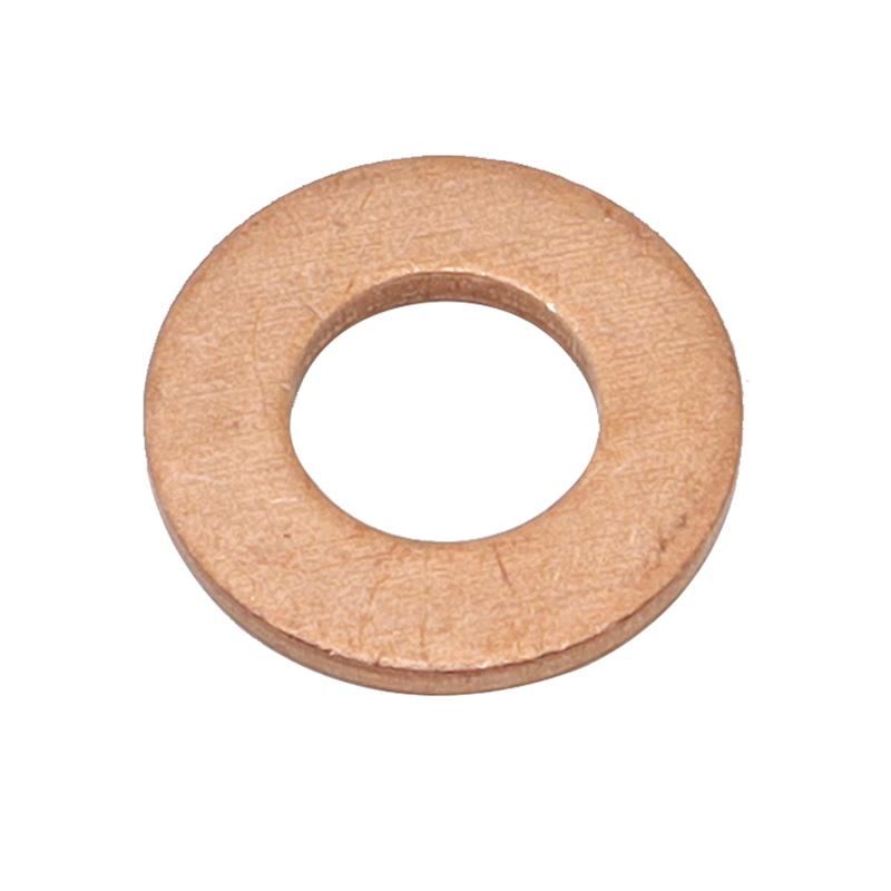 Set of 10 Oil Drain Plug Gaskets 0313.33 For Peugeot 207 208 307 308 406 Citroen C3 C5 10X20X1.8mm Oil Pan Screw Washers Gaskets