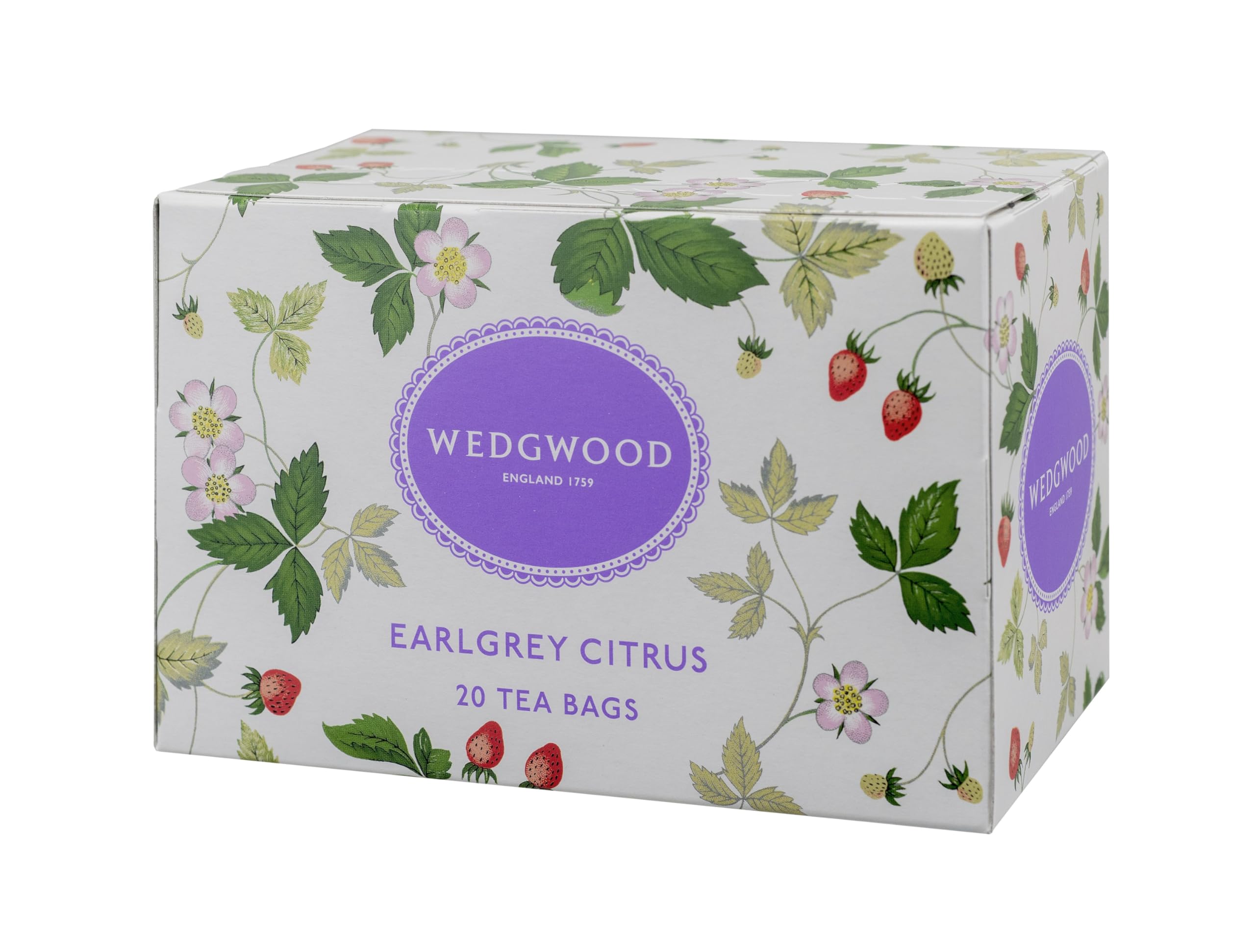 

Wedgwood Чайные пакетики Эрл Грей Цитрусовый (20 мешков) [В индивидуальной упаковке]