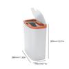 Automatic Sensor Garbage Bucket Large Capacity Narrow Seam Storage Bucket with Lid IPX5 Waterproof Bathrom Accessories