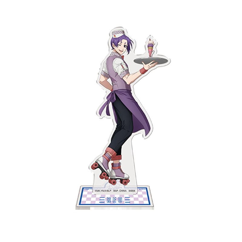 Blue Lock Japanese Anime Peripherals Waiter Version Acrylic Stand Collectible Desk Ornaments Creative Birthday Gift For Friends