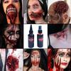 60ml Fake Blood Prop with Spray Head Halloween Horror Cosplay Cosmetics Artificial Plasma Party Pranks DIY Halloween Supplies