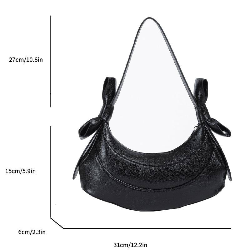 New Underarm Dumpling Bag Women's Fashion Shoulder Bag PU Material Sturdy, Exquisite, Beautiful and Elegant