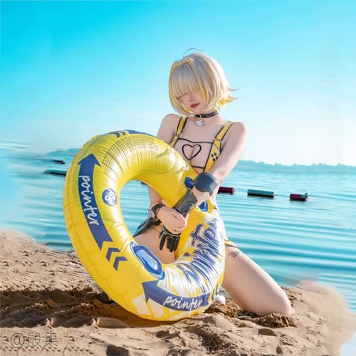 Pupubanbanya Lavender Eleg Cosplay Costume, Christmas, Halloween Costume, Swimsuit, Sexy, Erotic, Size L+