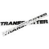 AABIN1 TRANSPORTER letter badge car stickers for Volkswagen TRANSPORTER logo car modification decorative side label rear trunk decals