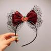 Halloween Cat Ears Pumpkin Spider Headband Hair Clip Cosplay Party Performance