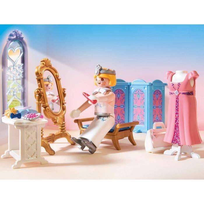 Playmobil 70454 Salle de bain royale avec dressing, Les Princess, 86 pièces