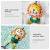 TUMAMA Baby Toys for Months Handbell Baby Rattle Soft Plush Early Development Stroller Toys Infant Newborn Birthday Gift 4 Pack 0/3/6/9/12
