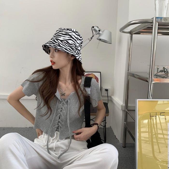 

Retro Square Neck Ribbed T-Shirt: Women s Slim Fit, Short Sleeve, Cropped Top L серый