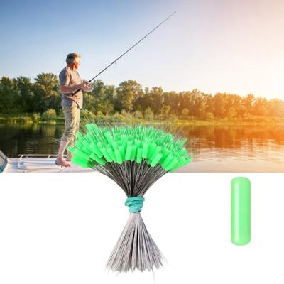 300Pcs Silicone Fishing Oval/Cylinder Float Stop Stoppers Fishing Float Fishing Bobbers Fishing Tackle Accessories