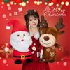Santa Claus Doll Elk Plush Toy Rag Doll Christmas Children's Doll Decoration Ornament Activity Gift