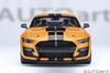 AUTOart Scale Ford Mustang Shelby GT500 Finished Product 73099 1/18 (Orange/Black Stripes)