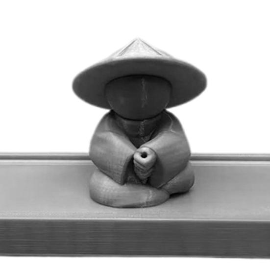 Fisherman Incense Stick Holder 3D Printed Plastic Fisherman Incense Burner Stand Home Office Desktop Decoration Ornament