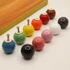 Colored Round Ceramic Door and Drawer Handle