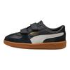 Puma Palermo Elevata Leather Little Kid Black Feather Grey Gum Kids Sneakers 402003-03