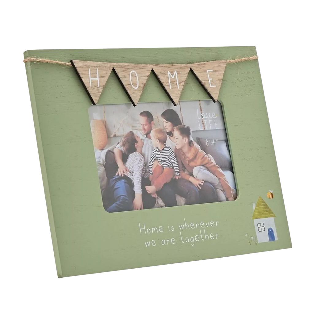 Celebrations Love Life Home Bunting Frame