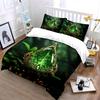 Mystical Green Crystal Decor Set Soft Comfortable Duvet Cover Bedding Set Included 1*Duvet Cover & 2*Pillowcases gift