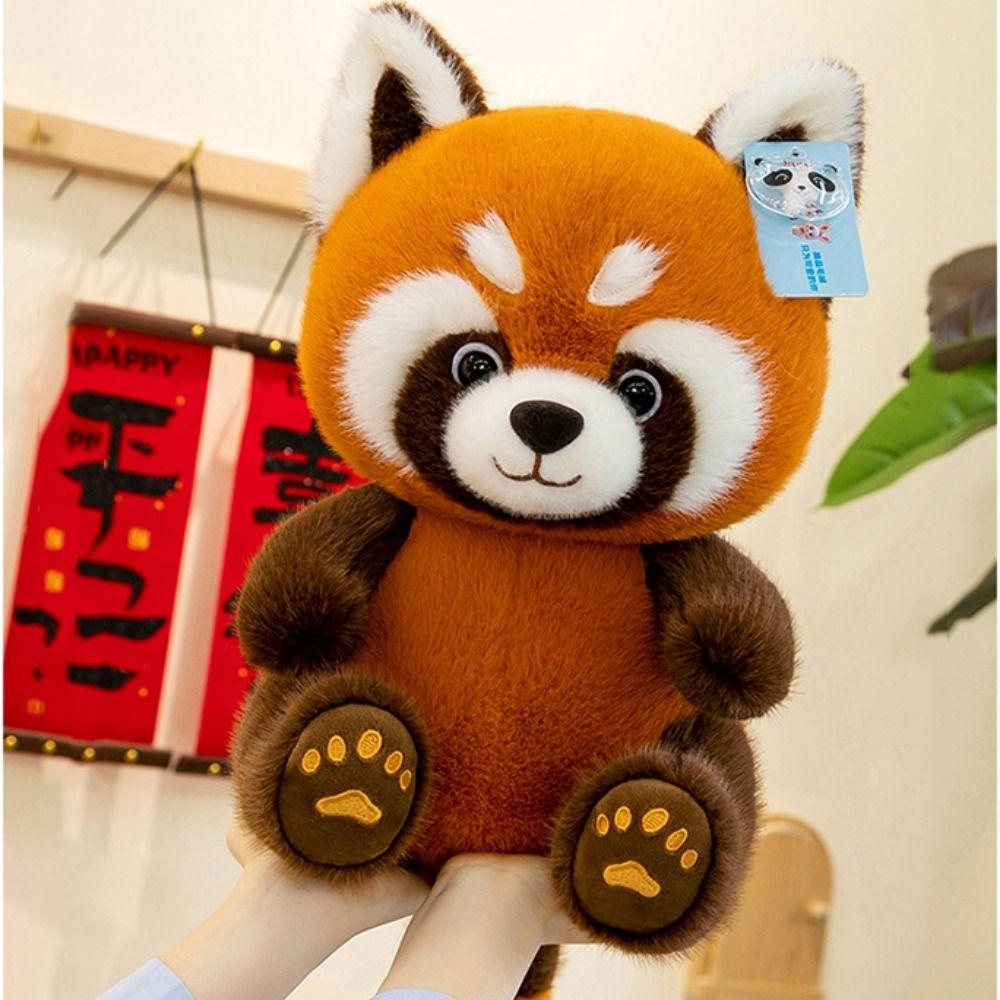 Simulation Koala Plush Toy Lesser Panda Sloth Plush Doll Animal Raccoon Plush Toy  Birthday Gift