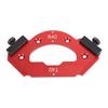 Radius Chamfer Template R40 T40 Rounded Corner Bevel Angle Trimming Cutting Jig for Woodworking Proj