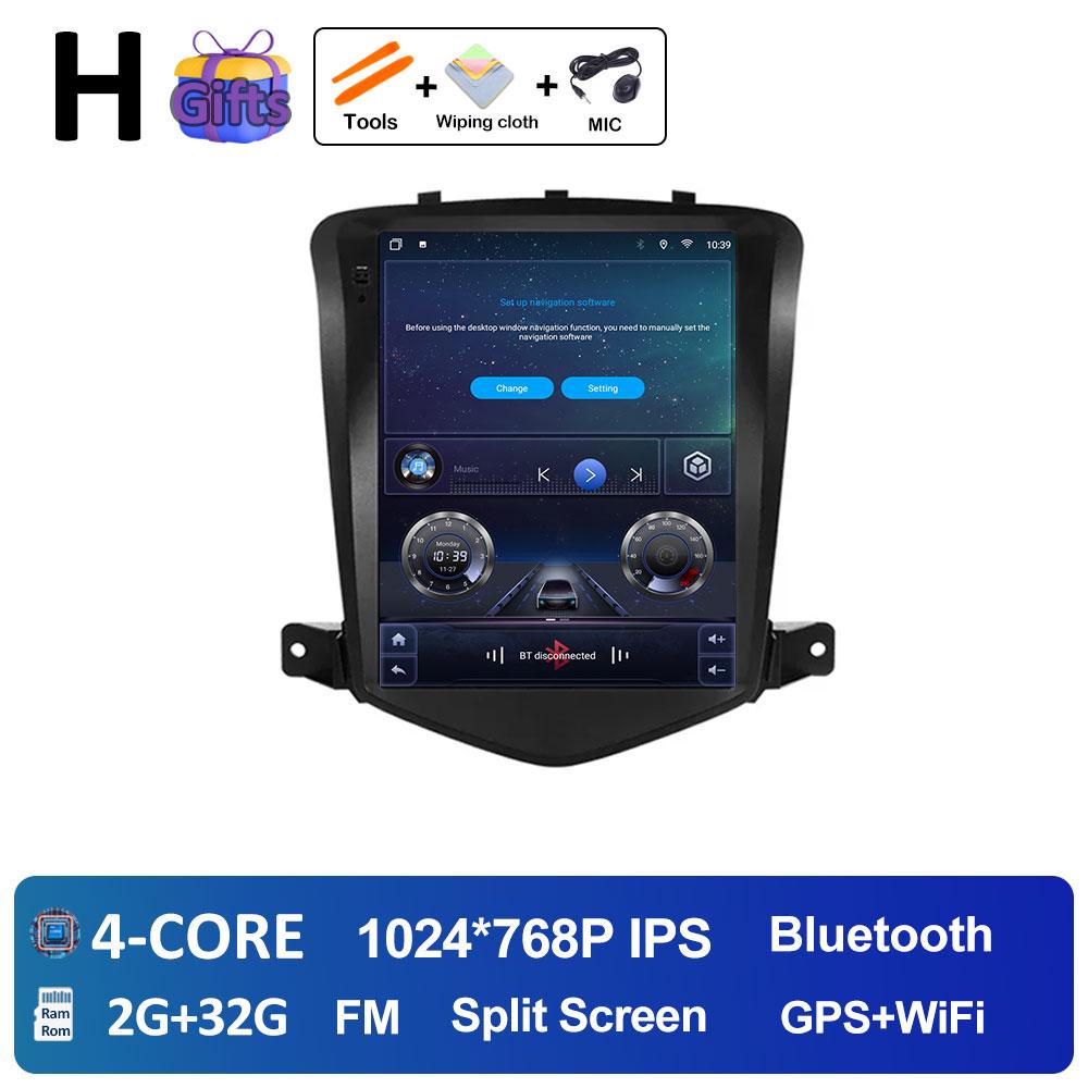 

Для Chevrolet Cruze 2008 2009 2010 2011 2012 2013 - 2019 Android 14 Беспроводная навигация Carplay GPS Bluetooth WIFI Аксессуары