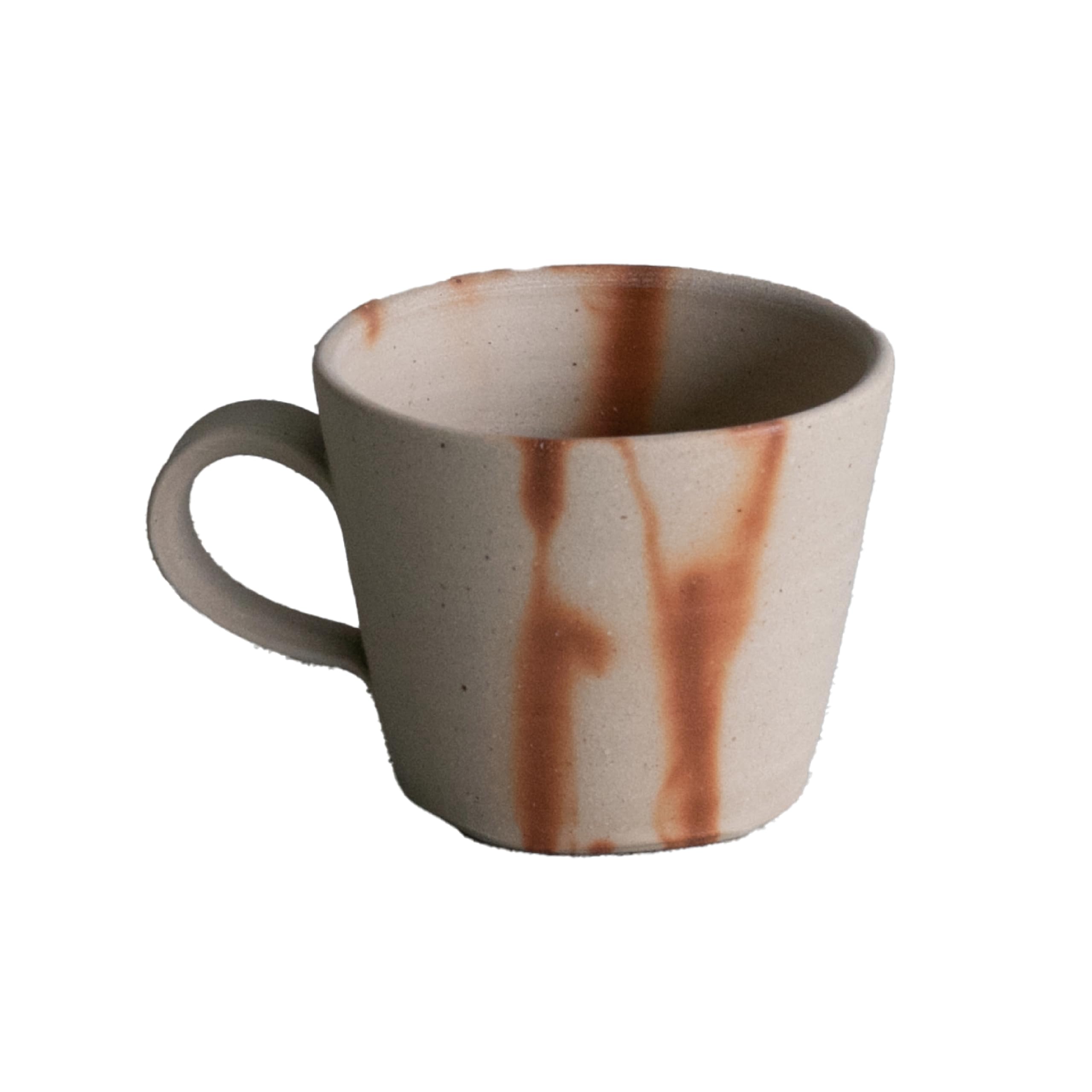 

RODGERS Bizen Ware Coffee Bizen Ware Coffee Cup Coffee Made in Scarlet Cup, Mug, Gift, Present, Cup, Handmade, Japan, Tasuki, Okayama, Tea, коричневый