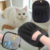 Two-way Pet Hair Remover Brush Reusable Washable Pet Grooming Gloves Mesh Cloth Multifunctional Pet Static Hair Removal Gloves