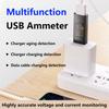KWS-MX23 USB-Tester High Definition 1,06 Zoll IPS-Display Spannung Strom Leistungsmesser Voltmeter Amperemeter DC 4-30V 0-8A
