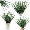 Artificial Eucalyptus Leaf Stem, Eucalyptus Money Leaf Simulation Green Plant Home Flower Arrangement Decoration