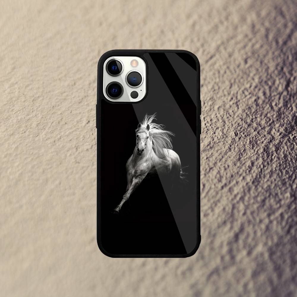 Domineering Cool Horse Phone Case For iPhone 16,15,14,13,12,11,Plus,Pro,Max Mini Magsafe Magnetic Wireless Charging