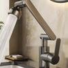 Lindong 1080° Swivel Hot & Cold Washbasin Faucet