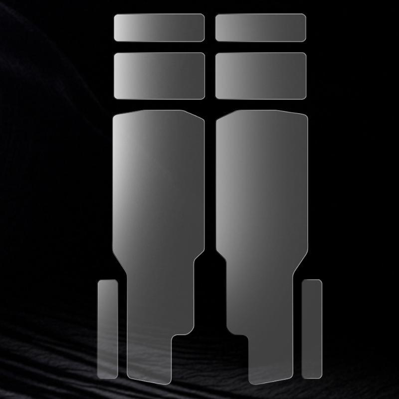 Clear PVC Bike Front Fork Protective Film Anti-Corrosion Scratch Resistant Self-Adhesive Sticker for Mountain Bikes
