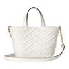 Gucci Betty Iconic Double G Logo Mini Lambskin Tote Bag Women tote bags White 847386-AAFA1-9050