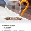 Qingyan Heat-Resistant High Borosilicate Glass Tea Set Cup
