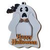Halloween Keepsake Frame Cute Ghost Wooden Photo with Hanging Rope, Creative Family Display Picture for Holiday Party Decor And Home Wall Decoration