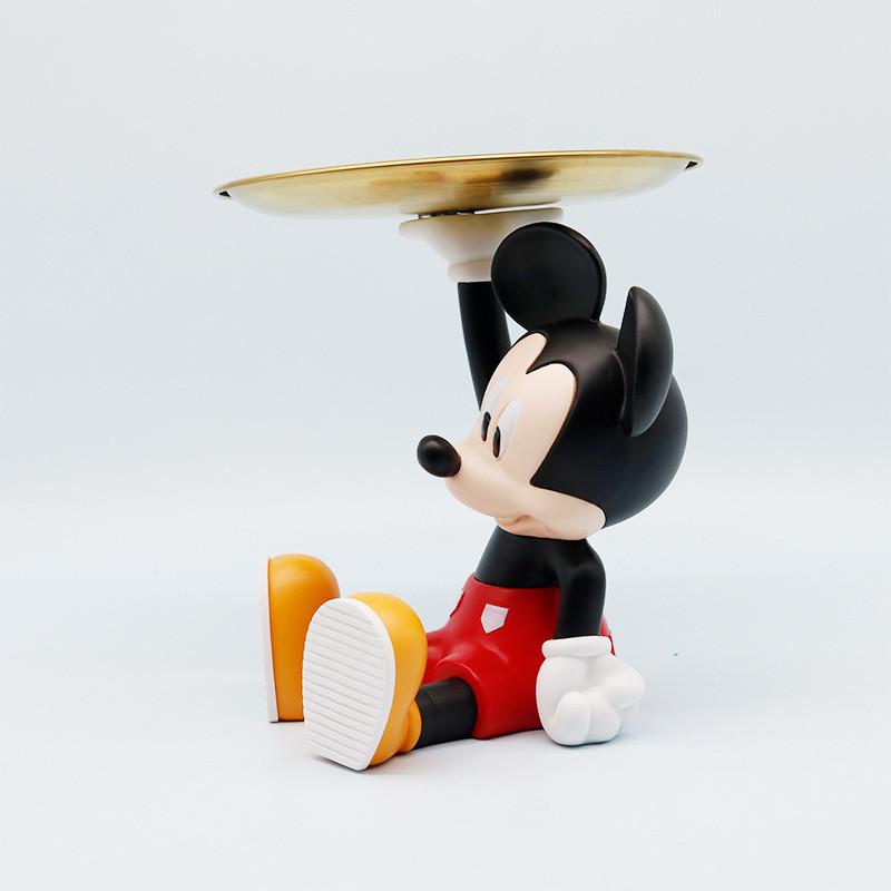 Mickey Mouse Pvc Key Holder Tray With Assembly For Home Entryway Decor And Storage