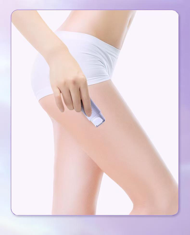 Unisex Electric Trimmer for Private Areas - Painless Pubic & Underarm Hair Removal, No Residue.