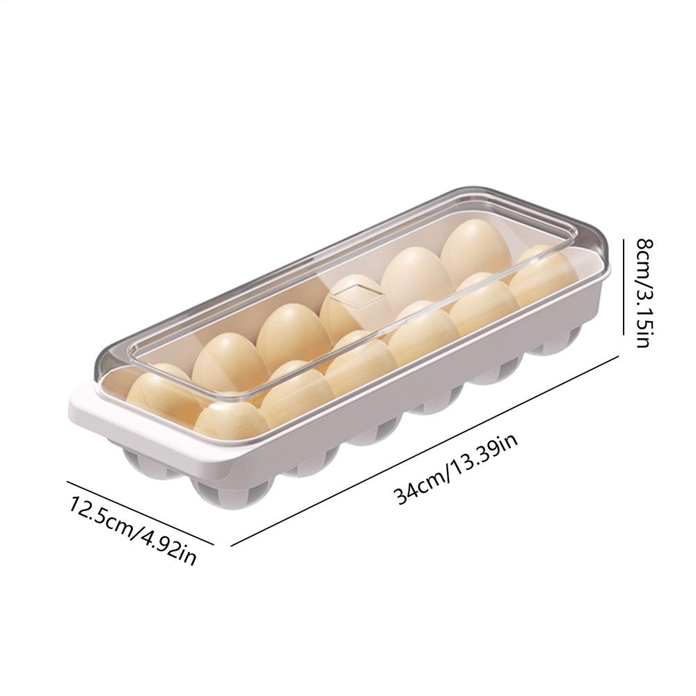 Держатели для яиц для холодильника, 12 ячеек, Хранение яиц в холодильнике, Компактный дозатор, Органайзер для холодильника
