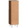 Vidaxl Bathroom Cabinet, Brown Oak, 30X30X100 Cm
