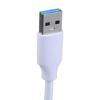 USB3.0 Extension Cable with On/Off Switches Male to Female for Quick Data and Power Access in Home and Office