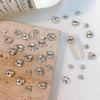 10Pieces Flatback Glass Nails Rhinestones Crystal Charm Nail Art Flatback Gems