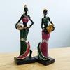 Dekorative Skulpturen für Wohnkultur Statuen und Figuren Moderne Wohnzimmer Dekoration Tisch Schreibtisch Afrikanische Frauen Drop Shipping