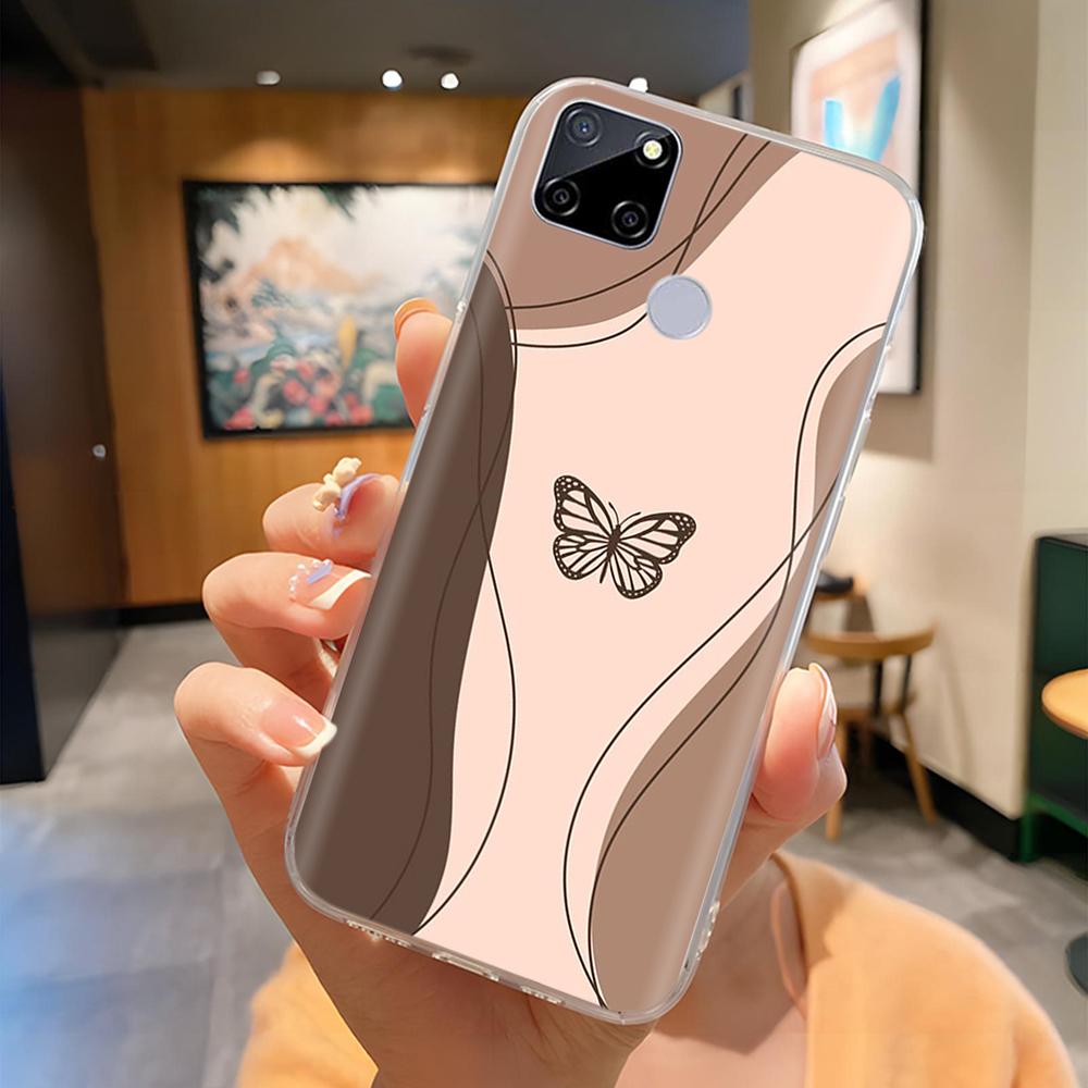 Case For Realme C25 C25s Coque Cute Cartoon Painted Soft Silicone Cover For OPPO Realme C25S C25 Cases Bumper RMX3195 RMX3197