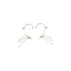 Ear Cuff Tassel Zircon Luxury Ear Bone Clip Girls Earring Korean Style Ear Clip Butterfly Ear Hook
