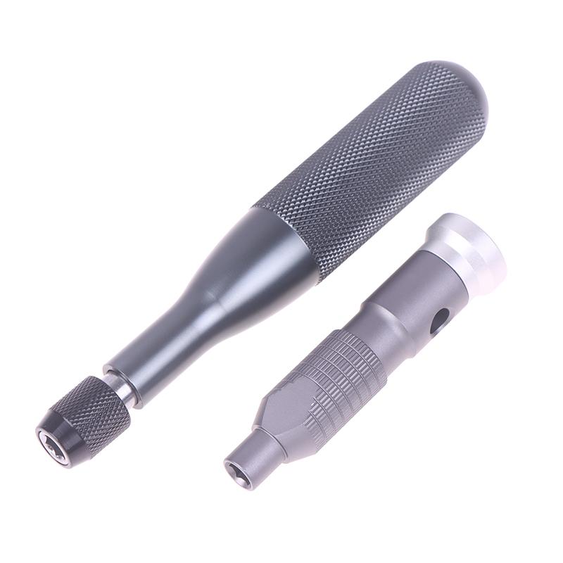Přesná rukojeť z hliníkové slitiny pro bity s dříkem 1/4" Pohodlný mini šroubovák 6,35mm držák Opravné otevírací nástroje