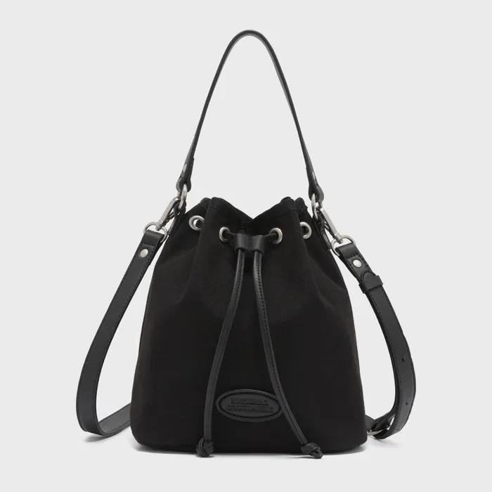 National Geographic N263ACR570 Women's Converse Bucket Bag BLACK