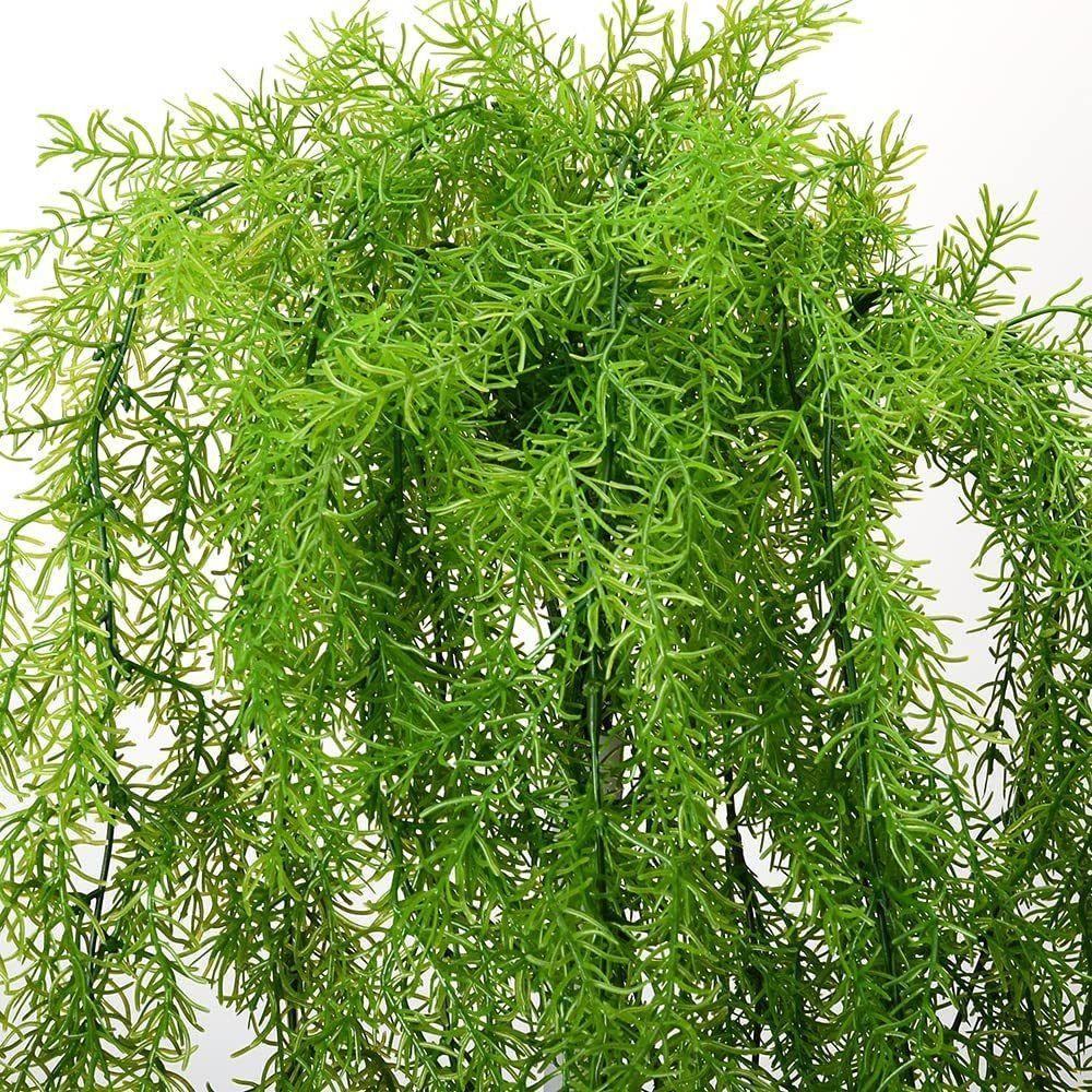 77cm Artificial Hanging Plants UV Resistant Fake Plants  Outdoor Indoor Decor