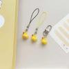 Fashionable Duck Shaped Phone Jewelry Easy To Attach Animal Keychain Accessory Versatile Bag Pendant Decoration